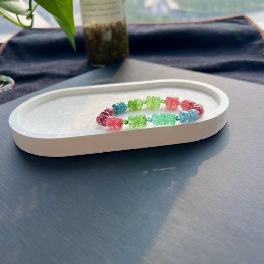 22.16g 9mm 雕刻碧玺手链 商品图1