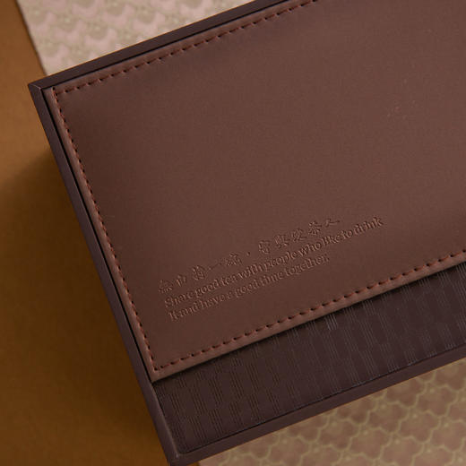 尊享皮盒【2小合金罐•咖】85元一套/一件16套/约装3两左右 商品图6