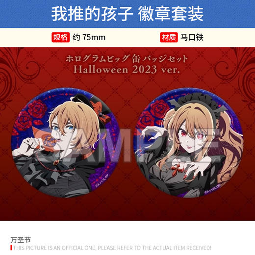 角川正版 我推的孩子 文件夹 徽章套装 露比 有马加奈 星野爱 周边谷子 商品图1