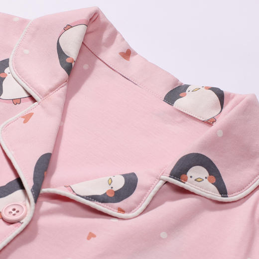 都市丽人眯雅佳睡衣超值精选长袖26支纯棉单面薄童装棉质长袖套装JHT1B5 商品图8