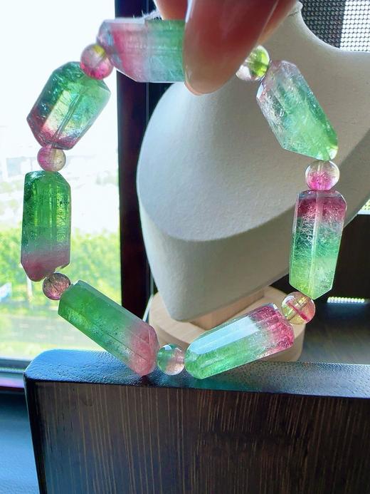 27.3g 原石碧玺手链 商品图6