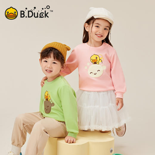 B.Duck小黄鸭童装春秋卫衣90-130 BYF3508916 商品图0