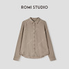 ROMI STUDIO “棉的美学” 100%云柔棉微皱肌理感长袖衬衣 24SSF159 商品缩略图2