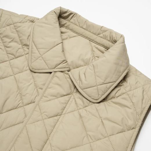 ROMI STUDIO“纽约美式”腔调穿搭菱形格夹棉宽松背心马甲 23AWW909 商品图1