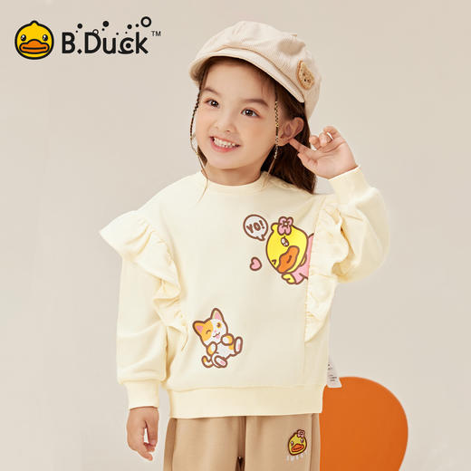 B.Duck小黄鸭童装春秋卫衣90-130 FF3508071 商品图2