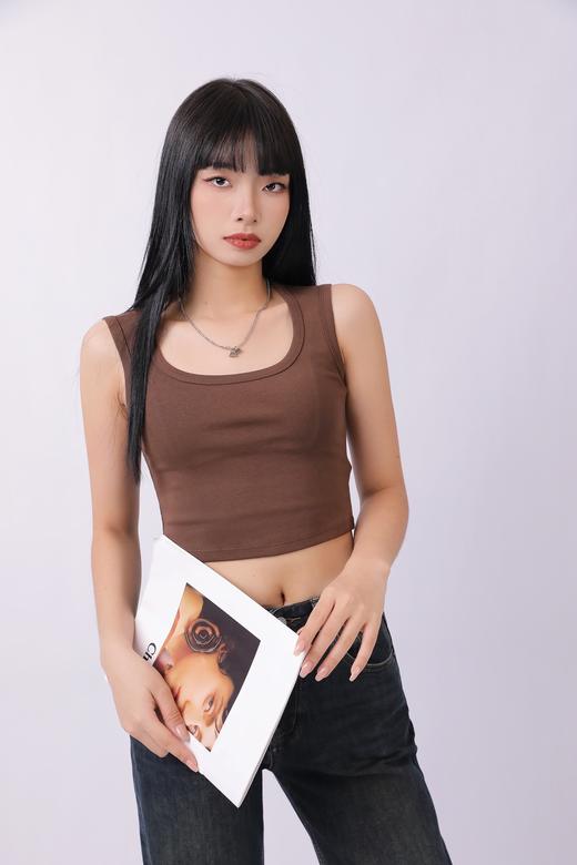 336036-1#方领背心 商品图0