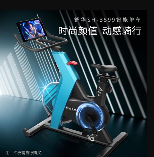 舒华家用智能动感单车A5-S 运动健身器材13KG磁控飞轮 SH-B599 商品图1