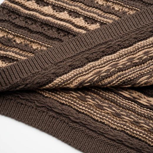 ROMI STUDIO“复古美学”5s100%棉带子纱令士拨花针织背心 24SSM972 商品图1