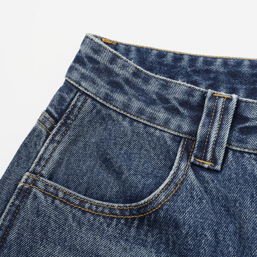 ROMI STUDIO“Cozy Design" 高比例棉重磅水洗直筒牛仔裤23AWN1287 商品图3