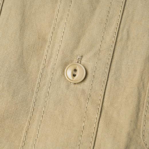 ROMI STUDIO “复古经典” 莱赛尔亚麻棉混纺洗水做旧衬衣 421C3059 商品图3