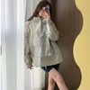ROMI STUDIO“立体剪裁”宽松休闲薄款透气连帽工装外套W3305 商品缩略图3