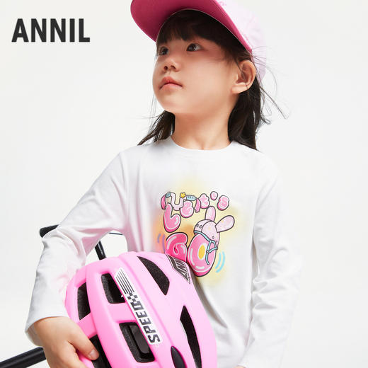 女童记忆棉弹弹T新款安奈儿童装实体店同款XG431642 商品图1
