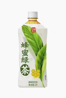 天喔茶庄蜂蜜绿茶1L*12瓶