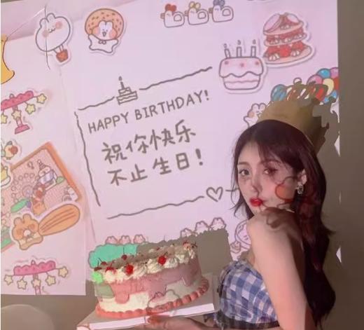 蛋糕配件-祝你生日不止生日投影 商品图0