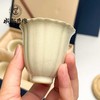 【彭州白瓷￭楞纹壶一壶四杯茶具】成都手作功夫茶具套装 高档轻奢送礼楞纹茶壶茶杯【四川非遗】【大师匠作】 商品缩略图7