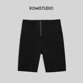 ROMI STUDIO百搭休闲 高腰弹力透气五分瑜伽打底骑行裤 K3260