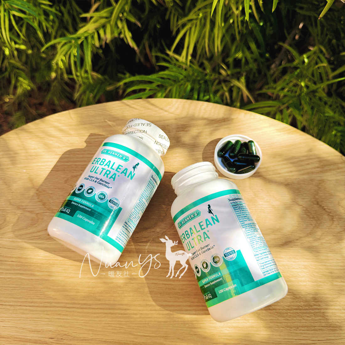 【体重管理 代榭然烧 享痩体态】轻盈宝胶囊 120粒/瓶 Cell-IQ汉拿博士 美国