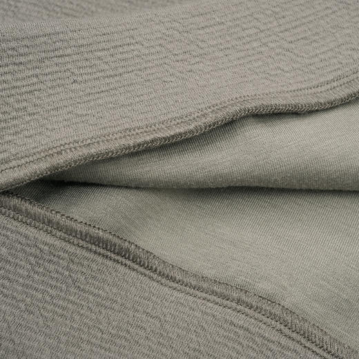 ROMI STUDIO“简约随性”圆领肌理感宽松亲肤浅灰绿卫衣 23AWT1266 商品图3