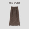 ROMI STUDIO “法式午后” 泡泡棉12针挑花肌理垂顺半裙 24SSQ1069 商品缩略图3