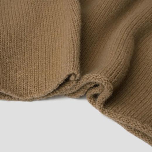 ROMI STUDIO“秋冬美拉德" 100%澳洲羊毛卷边圆领针织毛衣23AWM316 商品图4