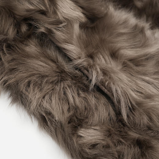 ROMI STUDIOquiet luxury”小湖皮毛一体秋冬立领短款外套23AWW824 商品图2