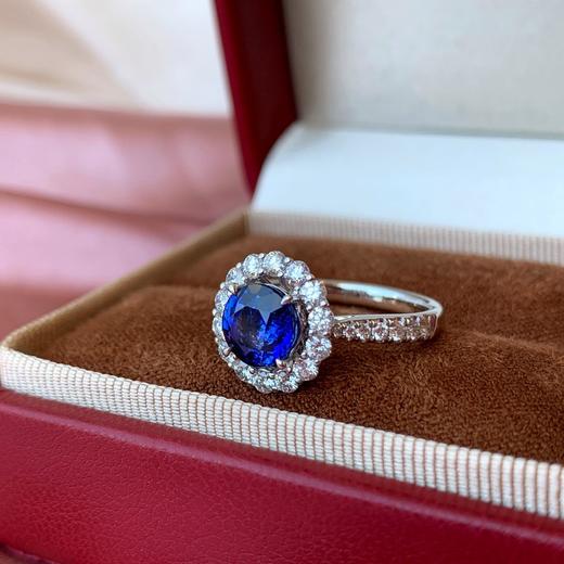 2.10ct 蓝宝石戒指 商品图2
