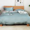 冰肌裸感四件套竹纤维双面刺绣两用双拼色被套枕套床单 商品缩略图4