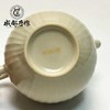 【彭州白瓷￭楞纹壶一壶四杯茶具】成都手作功夫茶具套装 高档轻奢送礼楞纹茶壶茶杯【四川非遗】【大师匠作】 商品缩略图5