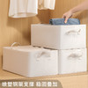 天山棉麻收纳盒家用布艺收纳神器衣服裤子手提收纳筐 商品缩略图2