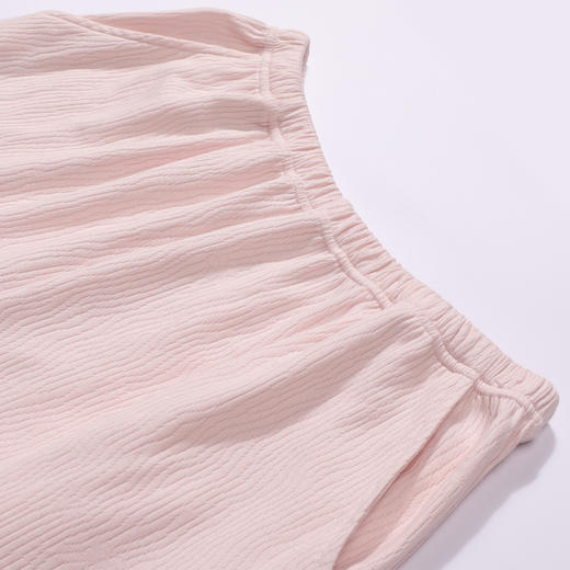 都市丽人睡衣好睡好眠长袖家居服针织提花薄女士棉质套装LHT1N6 商品图8