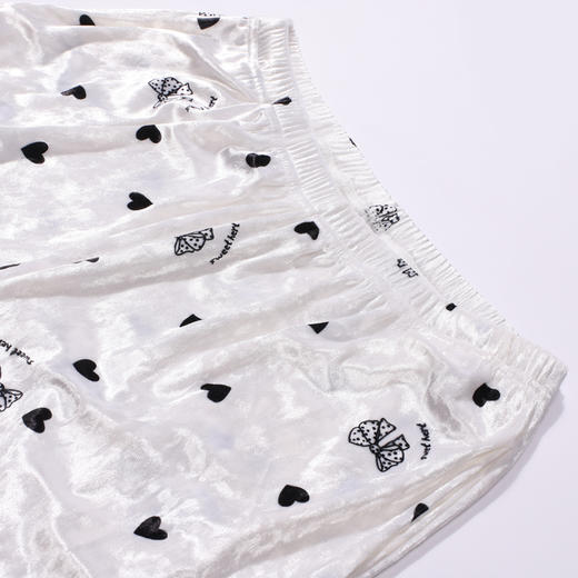 都市丽人睡衣好睡好眠长袖家居服钻石绒厚女士丝绒套装LHT1S5 商品图7