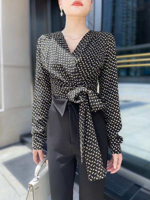 缁色女人味衬衣3F4381 商品图0