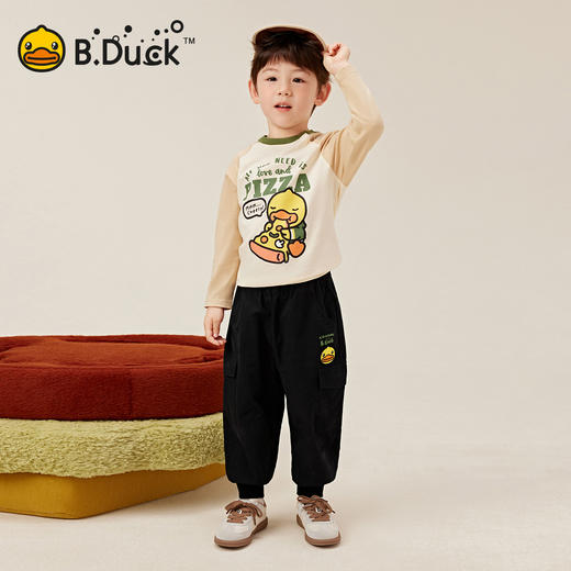 B.Duck小黄鸭童装春秋休闲裤90-130 BF3557076 商品图3