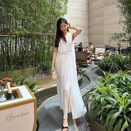 ROMI STUDIO【luxy系列】夏季新款法式复古气质长款连衣裙D3229 商品图3