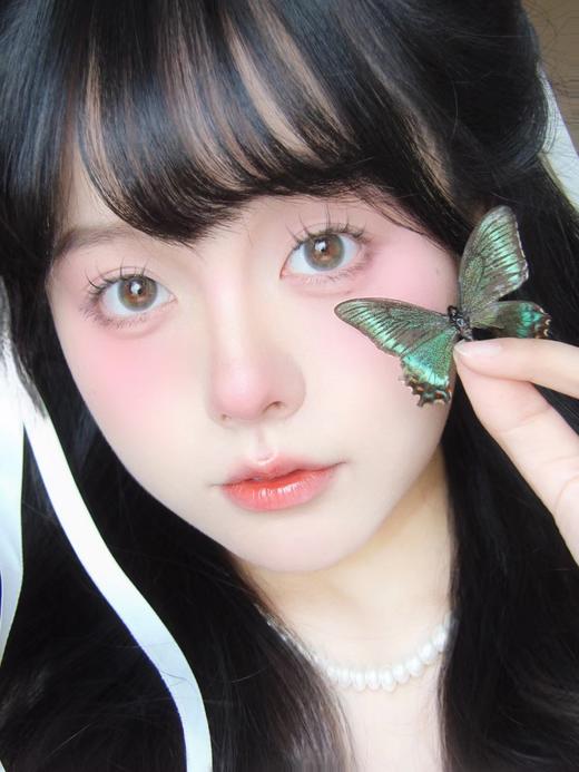 <日抛中直径>Jellydoll-金箔灰-14.2mm【日抛 0- 800度  含525/575】 商品图5