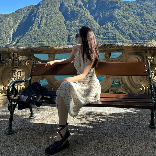 ROMI STUDIO”法式优雅“法国进口羊皮蝴蝶结绑带芭蕾鞋24SSS001 商品图2