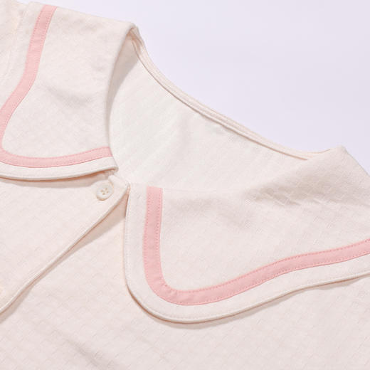 都市丽人睡衣超值精选长袖家居服牛奶丝提花薄女士牛奶丝套装LHT1V8 商品图4