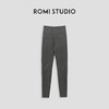 ROMI STUDIO“轻盈锁温”高腰收腹细坑条3D立体加绒瑜伽裤23AWK1275 商品缩略图0