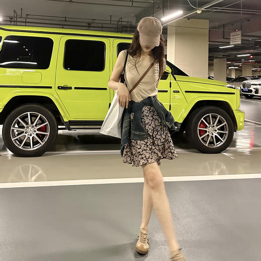 ROMI STUDIO经典口碑无限回购 纯色简约百搭圆领短袖透气t恤T3365 商品图0