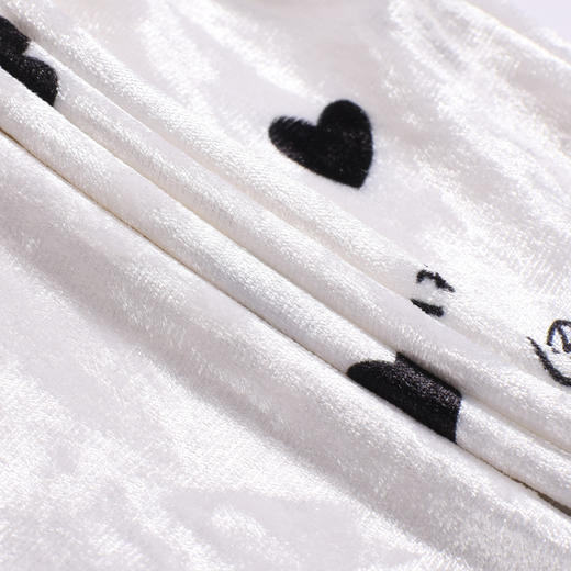 都市丽人睡衣好睡好眠长袖家居服钻石绒厚女士丝绒套装LHT1S5 商品图9