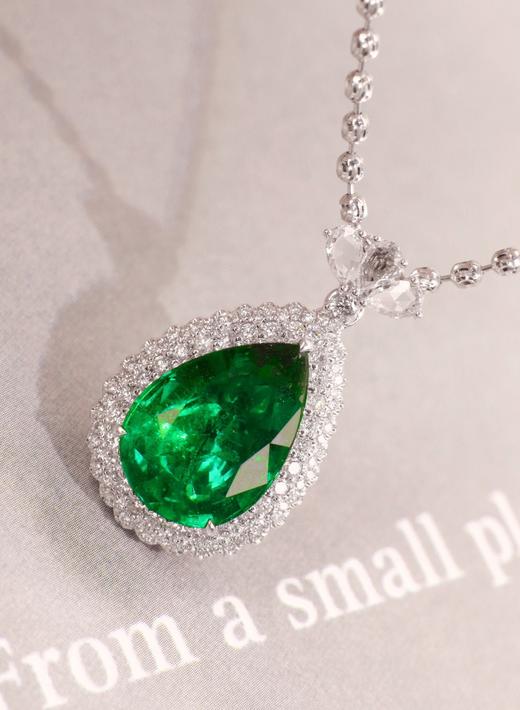 3.6ct 祖母绿吊坠 商品图0