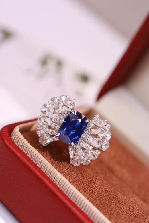 2.63ct 蓝宝石戒指 商品图6
