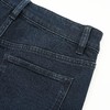 ROMI STUDIO“随性丹宁”高比例棉水洗做旧弹力深蓝牛仔裤23AWN1199 商品缩略图4