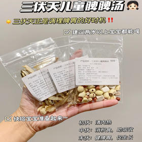 【三伏必备】棣堂三伏天儿童脾脾汤 3贴装
