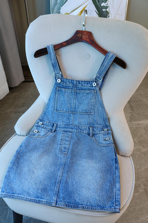 费城假日｜美式牛仔背带裙 商品图4