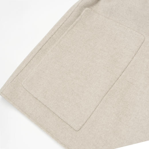 ROMI STUDIO“贵妇系列”腔调穿搭山羊绒绵羊毛 带围巾大衣23AWW408 商品图1