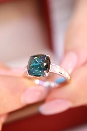 4.1ct 碧玺戒指