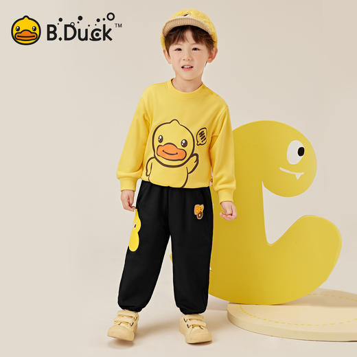 B.Duck小黄鸭童装春秋休闲裤90-130 BF3557001 商品图3