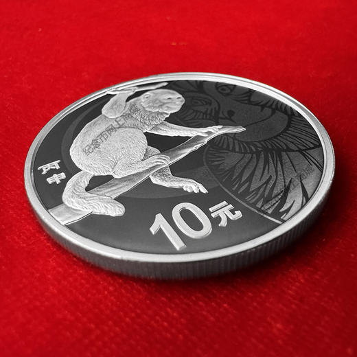 猴年本色银币 纯银1盎司 封装评级 带礼盒 带证书 商品图2