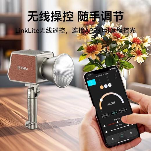 狼族优选丨图立方Tolifo超亮100W摄影补光灯 内置电池标配聚光罩+柔光罩 商品图2